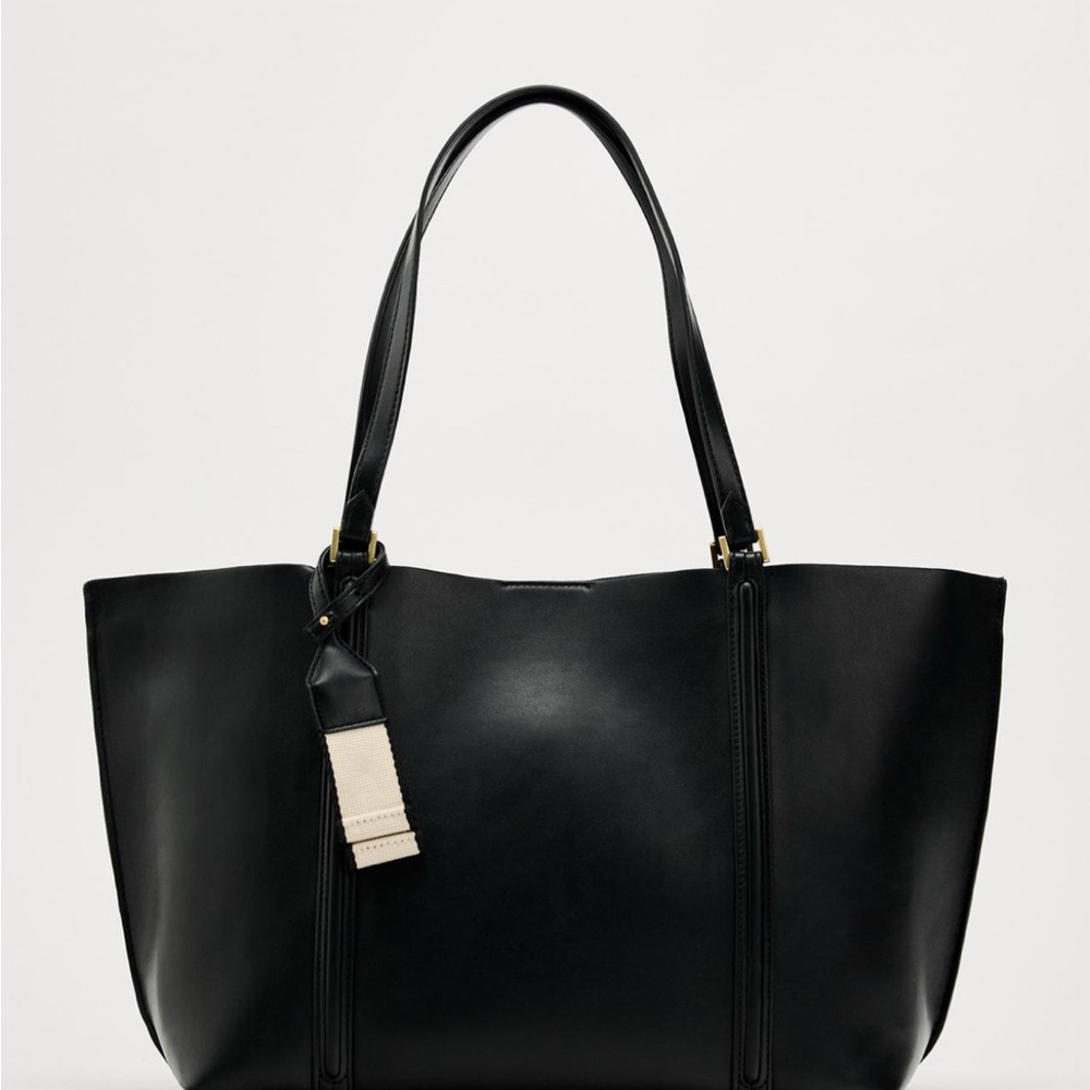 Zara basic tote bag
